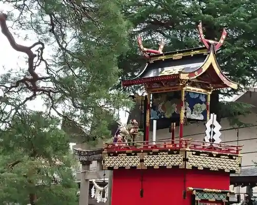 櫻山八幡宮のお祭り