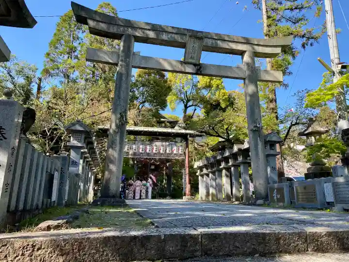 針綱神社の鳥居