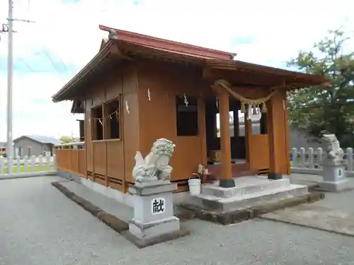 文政神社の本殿・本堂