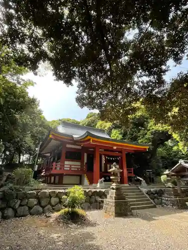百草八幡神社の本殿・本堂