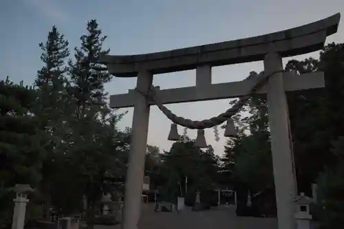 越中一宮 髙瀬神社の鳥居