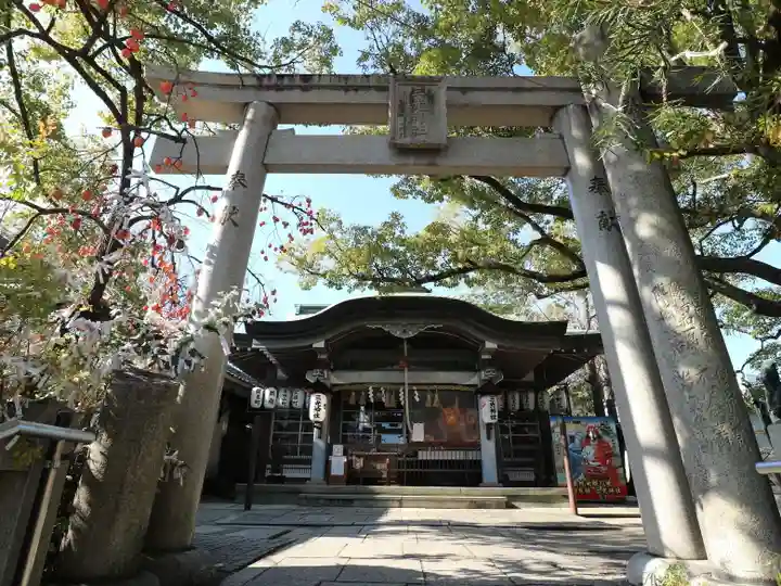 真田山 三光神社の鳥居