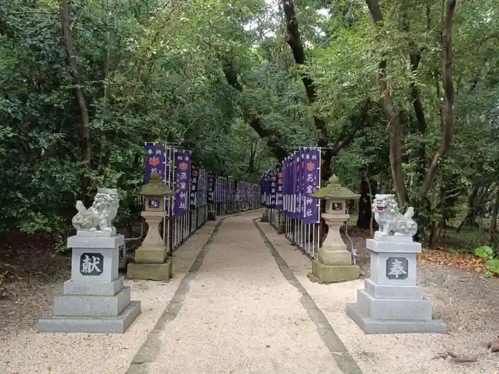 花窟神社の狛犬