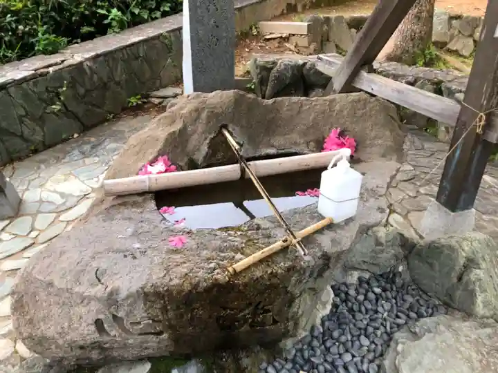 王子神社の手水舎