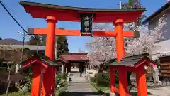 石和八幡宮(官知物部神社)の鳥居