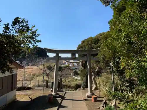 浅間神社の鳥居