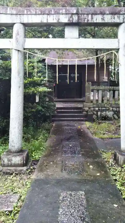 忍 諏訪神社・東照宮 の鳥居