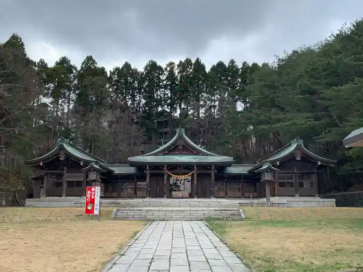 函館護國神社の本殿・本堂