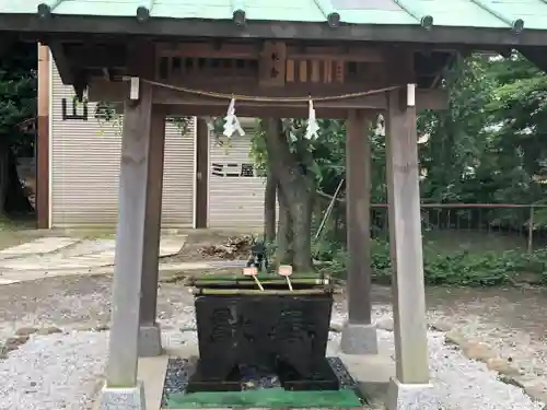 廣瀬神社の手水