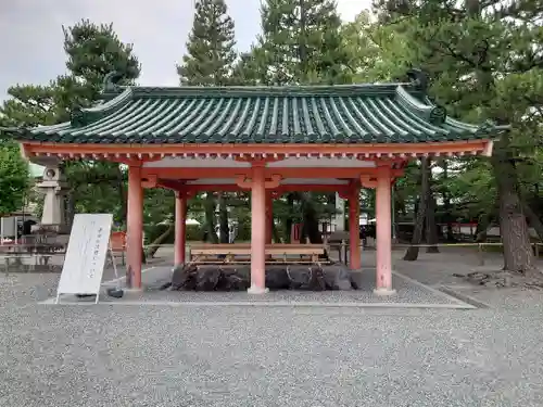 平安神宮の手水舎