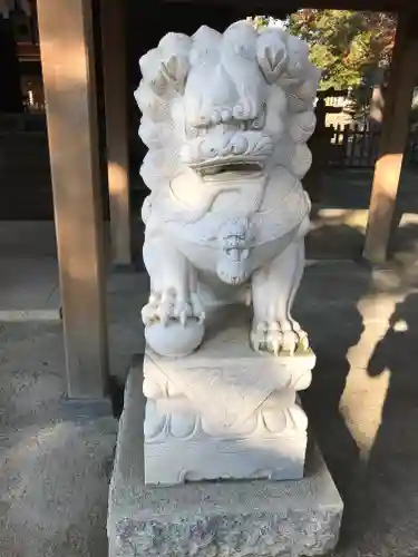 唐澤山神社の狛犬