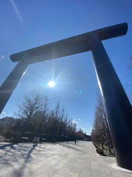 靖國神社の鳥居