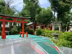 生國魂神社の鳥居