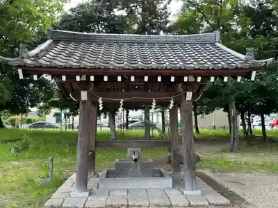 (木津)御霊神社の手水舎
