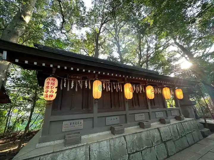 検見川神社の末社・摂社