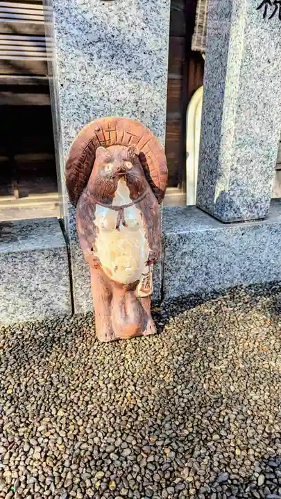 荻窪白山神社の像