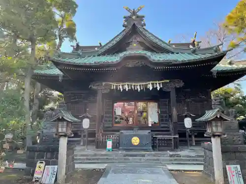 荏原神社の本殿・本堂