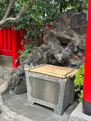 講武稲荷神社の手水舎