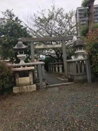 秋葉神社の鳥居