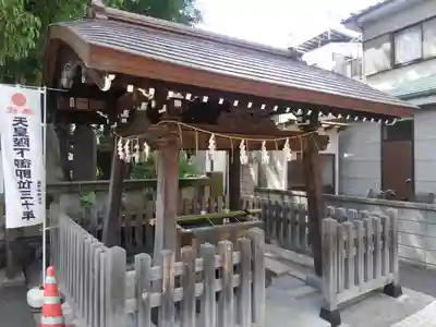 隅田稲荷神社の手水舎