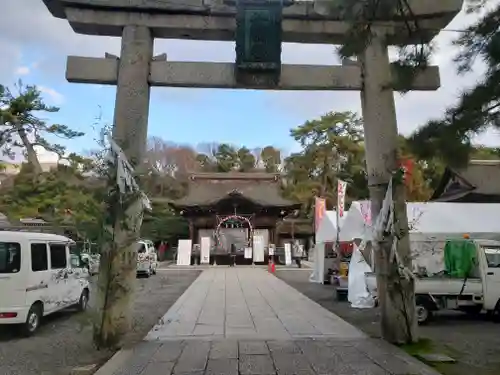 長浜八幡宮の鳥居