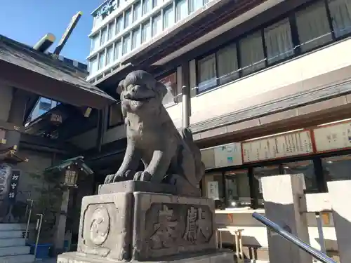 芝大神宮の狛犬