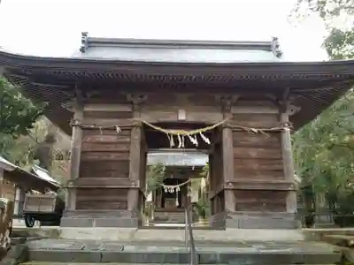 城野松尾神社の山門・神門