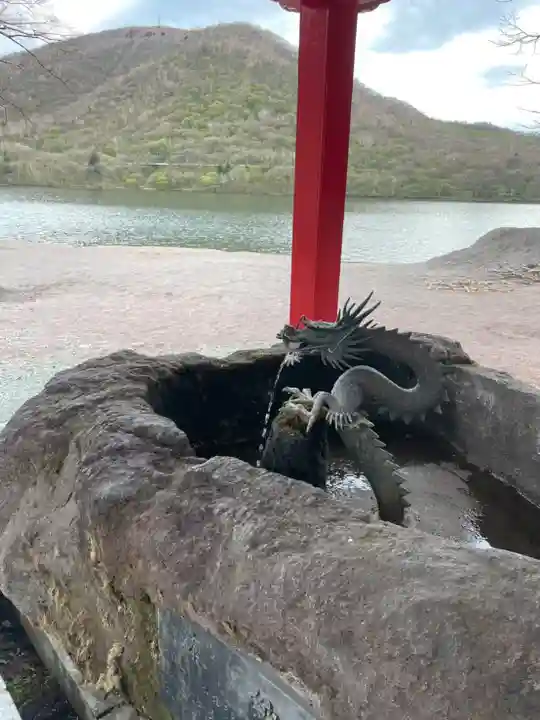 赤城神社の手水舎