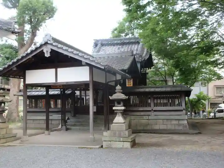 三栖神社の本殿・本堂