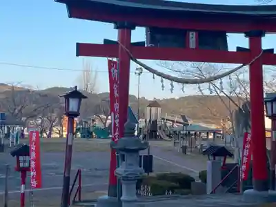 巽山稲荷神社の鳥居