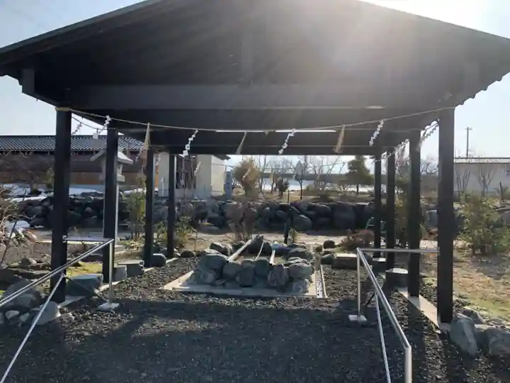 神明日之宮月之宮神宮の手水舎