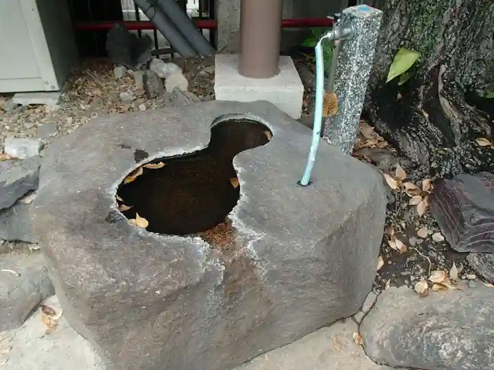 亀戸水神社の手水舎