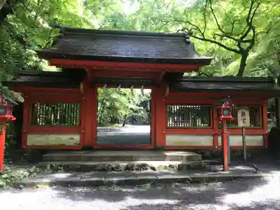 貴船神社の山門・神門