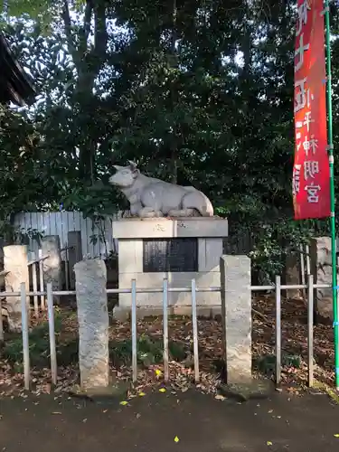 小平神明宮の狛犬