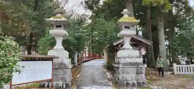 塩原八幡宮の周辺
