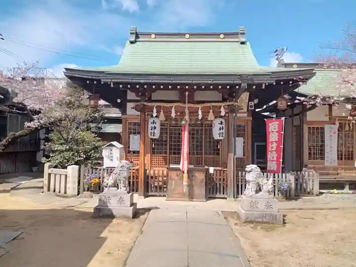 生野八坂神社の本殿・本堂