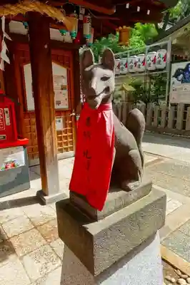 露天神社（お初天神）の狛犬