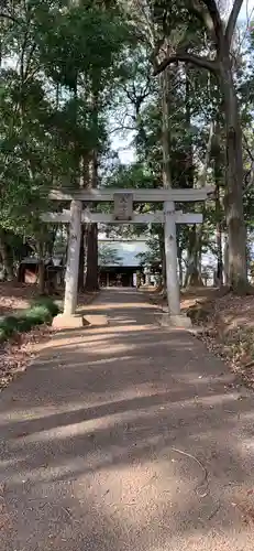 東蕗田天満社の鳥居