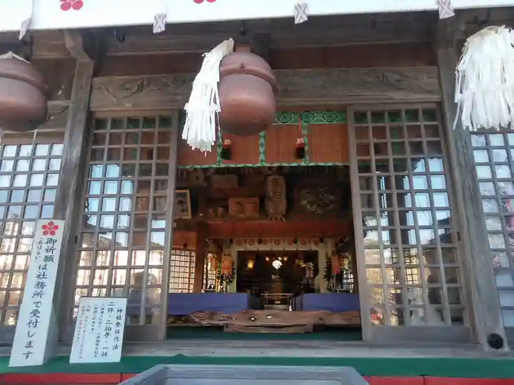 綱敷天満宮の本殿・本堂