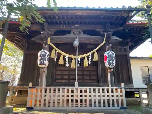 富田八坂神社の本殿・本堂