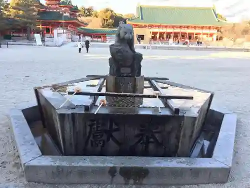 平安神宮の手水舎