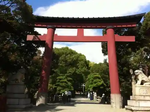 平塚八幡宮の鳥居