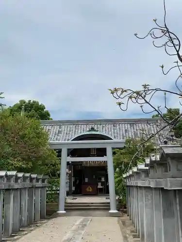 比佐豆知神社の鳥居