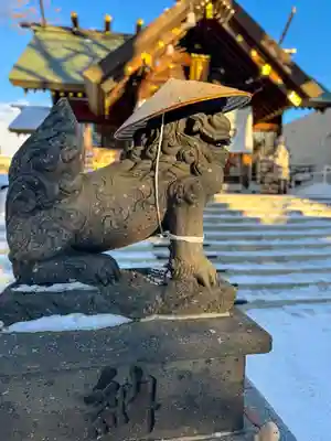 札幌諏訪神社の狛犬