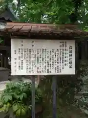 高城神社の歴史