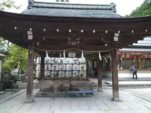 日牟禮八幡宮の手水舎