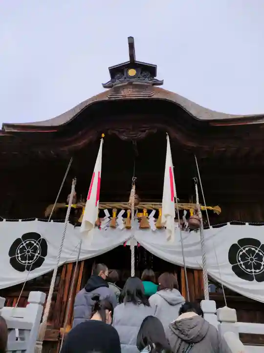手力雄神社の初詣