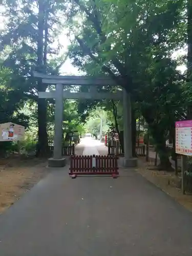 岩槻久伊豆神社の鳥居