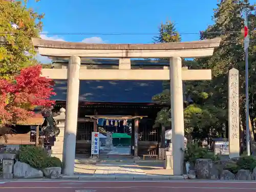 甲斐國一宮 浅間神社の鳥居