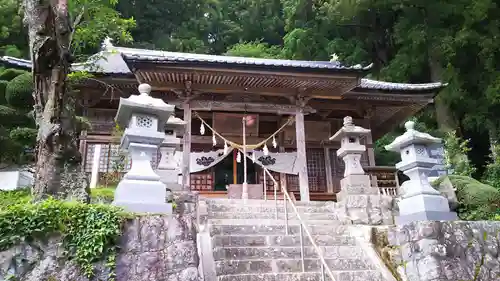木幡山隠津島神社(二本松市)の本殿・本堂